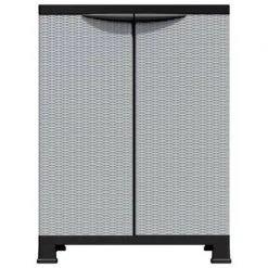 VidaXL Armoire en plastique 68x39x92 cm Design de rotin 10 VidaXL Armoire en plastique 68x39x92 cm Design de rotin -Casiers Soldes Boutique image 5 337898