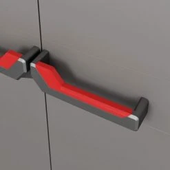 Keter Armoire de rangement polyvalente Stilo Gris et noir 173 cm -Casiers Soldes Boutique image 5 434770