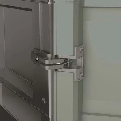 Keter Armoire de rangement basse de jardin Crème et taupe 97 cm 5 Keter Armoire de rangement basse de jardin Crème et taupe 97 cm – Image 5