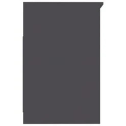 VidaXL Armoire à tiroirs Gris 40x50x76 cm Bois d'ingénierie -Casiers Soldes Boutique image 5 801807