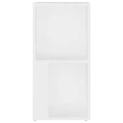 VidaXL Armoire d'angle Blanc 33x33x67 cm Aggloméré 5 VidaXL Armoire d'angle Blanc 33x33x67 cm Aggloméré – Image 5