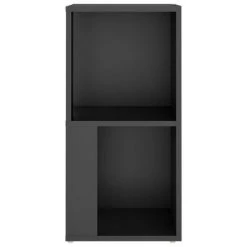 VidaXL Armoire d'angle Gris 33x33x67 cm Aggloméré -Casiers Soldes Boutique image 5 809019