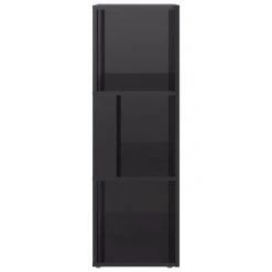 VidaXL Armoire d'angle Gris brillant 33x33x100 cm Aggloméré 10 VidaXL Armoire d'angle Gris brillant 33x33x100 cm Aggloméré -Casiers Soldes Boutique image 5 809034