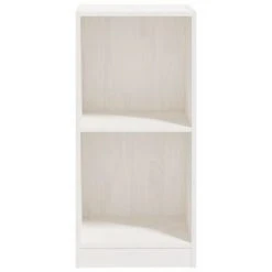 VidaXL Armoire d'appoint Blanc 35,5x33,5x76 cm Bois de pin massif -Casiers Soldes Boutique image 5 809931
