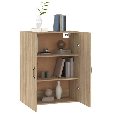 VidaXL Armoire suspendue Chêne sonoma 69,5x34x90 cm Bois d'ingénierie 5 VidaXL Armoire suspendue Chêne sonoma 69,5x34x90 cm Bois d'ingénierie – Image 5