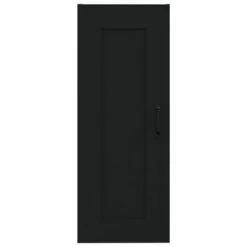 VidaXL Armoire suspendue Noir 35x34x90 cm Bois d'ingénierie -Casiers Soldes Boutique image 5 812475