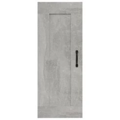 VidaXL Armoire suspendue Gris béton 35x34x90 cm Bois d'ingénierie -Casiers Soldes Boutique image 5 812478