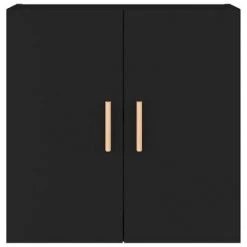 VidaXL Armoire murale Noir 60x30x60 cm Bois d'ingénierie -Casiers Soldes Boutique image 5 812889