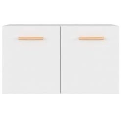 VidaXL Armoire murale Blanc 60x36,5x35 cm Bois d'ingénierie -Casiers Soldes Boutique image 5 812906