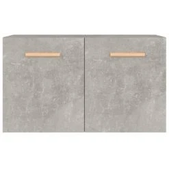 VidaXL Armoire murale Gris béton 60x36,5x35 cm Bois d'ingénierie -Casiers Soldes Boutique image 5 812910