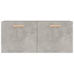 VidaXL Armoire murale Gris béton 80x35x36,5 cm Bois d'ingénierie 10 VidaXL Armoire murale Gris béton 80x35x36,5 cm Bois d'ingénierie -Casiers Soldes Boutique image 5 812928