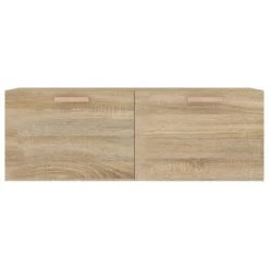 VidaXL Armoire murale Chêne sonoma 100x36,5x35 cm Bois d'ingénierie -Casiers Soldes Boutique image 5 812945