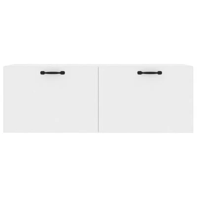 VidaXL Armoire murale Blanc brillant 100x36,5x35 cm Bois d'ingénierie 5 VidaXL Armoire murale Blanc brillant 100x36,5x35 cm Bois d'ingénierie – Image 5