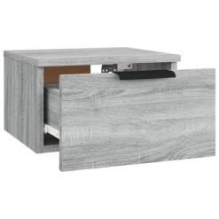 VidaXL Table de chevet murale Sonoma gris 34x30x20 cm -Casiers Soldes Boutique image 5 817089