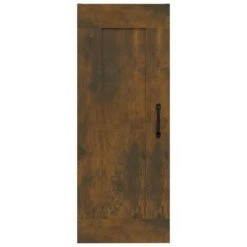 VidaXL Armoire suspendue Chêne fumé 35x34x90 cm Bois d'ingénierie -Casiers Soldes Boutique image 5 817453