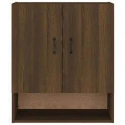VidaXL Armoire murale Chêne marron 60x31x70 cm Bois d'ingénierie -Casiers Soldes Boutique image 5 817590