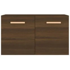 VidaXL Armoire murale Chêne marron 60x36,5x35 cm Bois d'ingénierie -Casiers Soldes Boutique image 5 817599