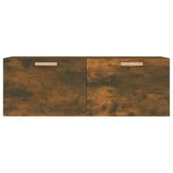 VidaXL Armoire murale Chêne fumé 100x36,5x35 cm Bois d'ingénierie -Casiers Soldes Boutique image 5 817609