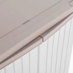 VidaXL Armoire de rangement et 2 portes 68x39x91,5 cm Gris clair/beige 11 VidaXL Armoire de rangement et 2 portes 68x39x91,5 cm Gris clair/beige -Casiers Soldes Boutique image 6 151219