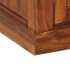 VidaXL Armoire à vitrine Bois de Sesham massif 100x40x200 cm 11 VidaXL Armoire à vitrine Bois de Sesham massif 100x40x200 cm -Casiers Soldes Boutique image 6 246354