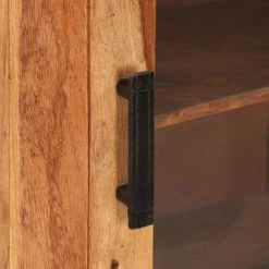 VidaXL Buffet 50x30x110 cm Bois massif de Sesham -Casiers Soldes Boutique image 6 247718