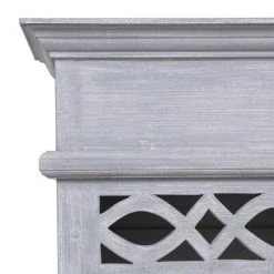 VidaXL Buffet 60x30x180 cm Bois d'acajou massif -Casiers Soldes Boutique image 6 283855