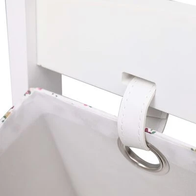 VidaXL Support à panier 2 niveaux Fleurs 35x35x72 cm Bois 6 VidaXL Support à panier 2 niveaux Fleurs 35x35x72 cm Bois – Image 6