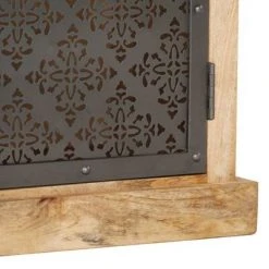 VidaXL Buffet avec porte 45x32x110 cm Bois de manguier solide -Casiers Soldes Boutique image 6 289098