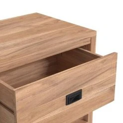 VidaXL Armoire de salle de bain 60x45x75 cm Bois de teck solide 11 VidaXL Armoire de salle de bain 60x45x75 cm Bois de teck solide -Casiers Soldes Boutique image 6 320452