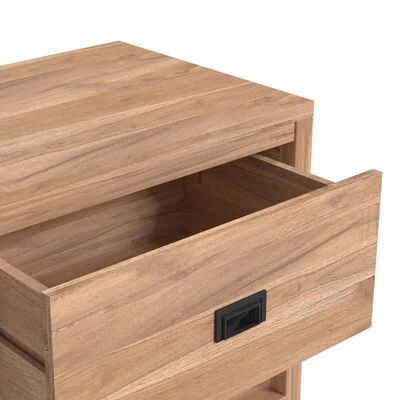 VidaXL Armoire de salle de bain 60x45x75 cm Bois de teck solide 6 VidaXL Armoire de salle de bain 60x45x75 cm Bois de teck solide â Image 6