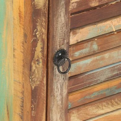 VidaXL Buffet 45x32x110 cm Bois de récupération massif 6 VidaXL Buffet 45x32x110 cm Bois de récupération massif – Image 6