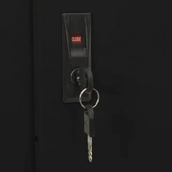 VidaXL Armoire de bureau et porte coulissante Anthracite 90x40x180 cm 11 VidaXL Armoire de bureau et porte coulissante Anthracite 90x40x180 cm -Casiers Soldes Boutique image 6 335965