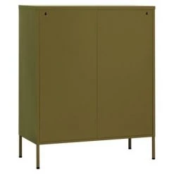 VidaXL Armoire de rangement Vert olive 80x35x101,5 cm Acier -Casiers Soldes Boutique image 6 336171