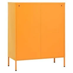 VidaXL Armoire de rangement Jaune moutarde 80x35x101,5 cm Acier 11 VidaXL Armoire de rangement Jaune moutarde 80x35x101,5 cm Acier -Casiers Soldes Boutique image 6 336173