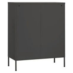 VidaXL Armoire de rangement Anthracite 80x35x101,5 cm Acier -Casiers Soldes Boutique image 6 336177