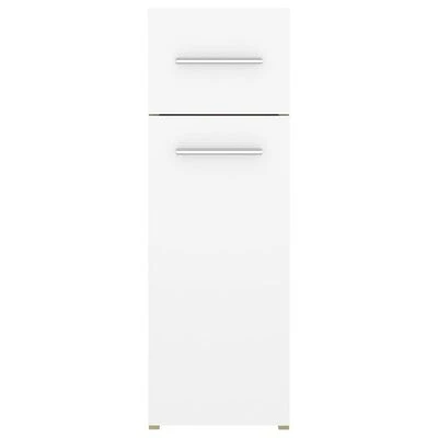 VidaXL Armoire d'apothicaire Blanc/chêne sonoma 20x45,5x60cm Aggloméré 6 VidaXL Armoire d'apothicaire Blanc/chêne sonoma 20x45,5x60cm Aggloméré – Image 6