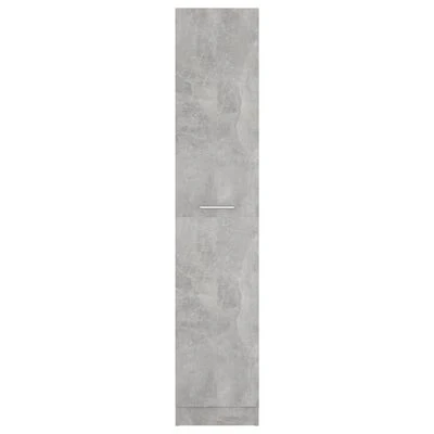 VidaXL Armoire d'apothicaire Gris béton 30x42,5x150 cm Aggloméré 6 VidaXL Armoire d'apothicaire Gris béton 30x42,5x150 cm Aggloméré – Image 6