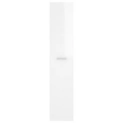 VidaXL Armoire d'apothicaire Blanc brillant 30x42,5x150 cm Aggloméré -Casiers Soldes Boutique image 6 804226