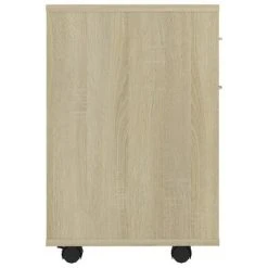 VidaXL Armoire à roulettes Chêne sonoma 45x38x54 cm Aggloméré -Casiers Soldes Boutique image 6 808443