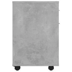 VidaXL Armoire à roulettes Gris béton 45x38x54 cm Aggloméré -Casiers Soldes Boutique image 6 808444