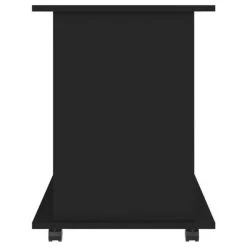 VidaXL Armoire à roulettes Noir 60x45x60 cm Aggloméré -Casiers Soldes Boutique image 6 808477