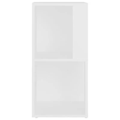 VidaXL Armoire d'angle Blanc 33x33x67 cm Aggloméré 6 VidaXL Armoire d'angle Blanc 33x33x67 cm Aggloméré – Image 6