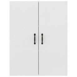 VidaXL Armoire suspendue Blanc 69,5x34x90 cm Bois d'ingénierie 11 VidaXL Armoire suspendue Blanc 69,5x34x90 cm Bois d'ingénierie -Casiers Soldes Boutique image 6 812267