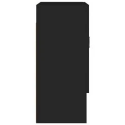 VidaXL Armoire murale Noir 60x31x70 cm Bois d'ingénierie -Casiers Soldes Boutique image 6 812880