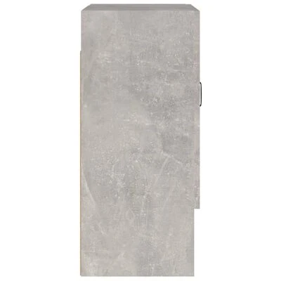 VidaXL Armoire murale Gris béton 60x31x70 cm Bois d'ingénierie 6 VidaXL Armoire murale Gris béton 60x31x70 cm Bois d'ingénierie – Image 6