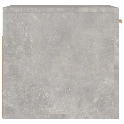 VidaXL Armoire murale Gris béton 80x35x36,5 cm Bois d'ingénierie 6 VidaXL Armoire murale Gris béton 80x35x36,5 cm Bois d'ingénierie – Image 6