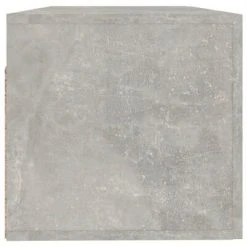 VidaXL Armoire murale Gris béton 100x36,5x35 cm Bois d'ingénierie -Casiers Soldes Boutique image 6 812955