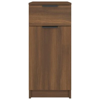 VidaXL Armoire de bureau Chêne Marron 33,5x50x75 cm Bois d'ingénierie 6 VidaXL Armoire de bureau Chêne Marron 33,5x50x75 cm Bois d'ingénierie – Image 6