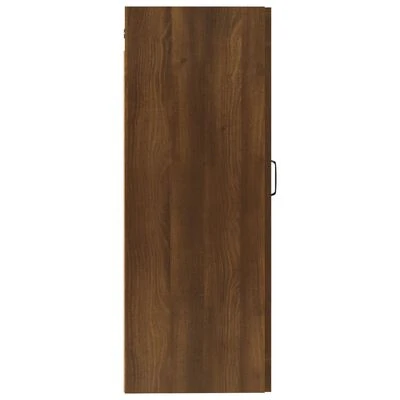 VidaXL Armoire suspendue Chêne marron 35x34x90 cm Bois d'ingénierie 6 VidaXL Armoire suspendue Chêne marron 35x34x90 cm Bois d'ingénierie – Image 6