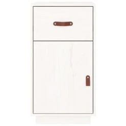 VidaXL Armoire de bureau Blanc 40x50x75 cm Bois massif de pin 11 VidaXL Armoire de bureau Blanc 40x50x75 cm Bois massif de pin -Casiers Soldes Boutique image 6 820098